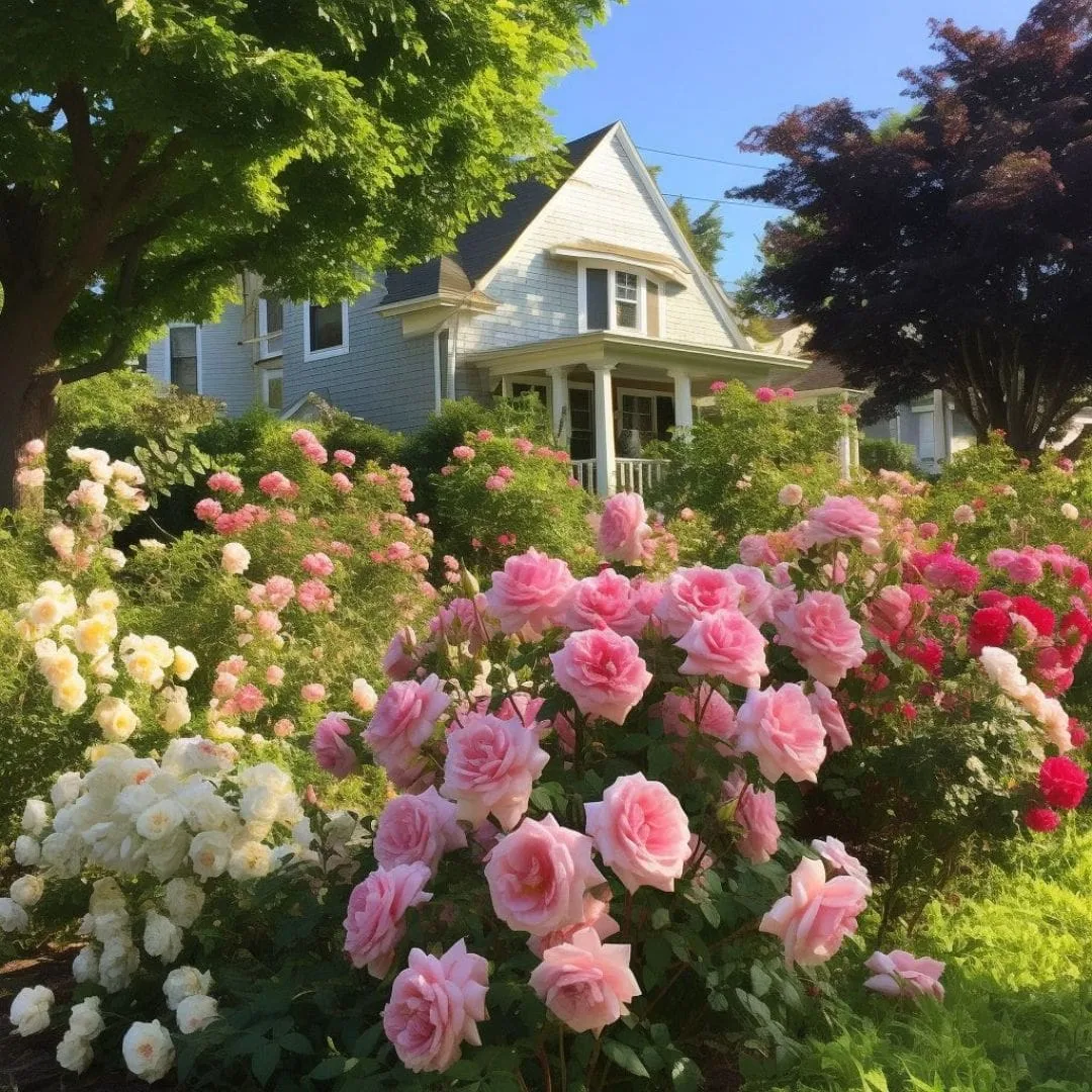 8+ tolle Tipps für einen Rosengarten, der Ihre Nachbarn neidisch macht