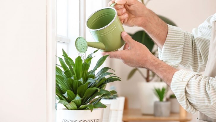Dieser einfache Trick bewässert Ihre Zimmerpflanzen, auch wenn Sie tagelang weg sind