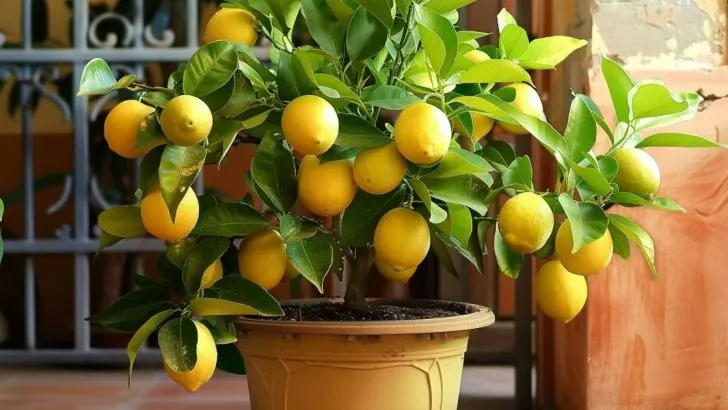 Einen Zitronenbaum drinnen züchten, der tatsächlich Früchte produziert