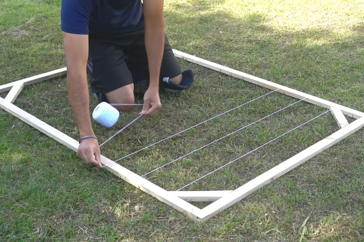 Die richtige Art, ein Gurkenspalier zu bauen (SchrittfürSchritt