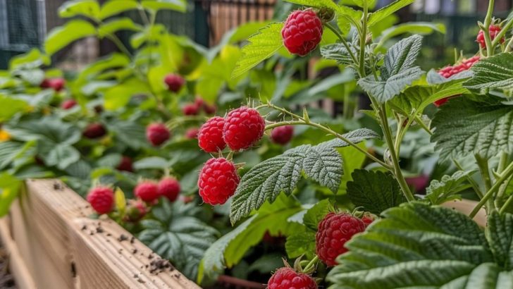 Steigern Sie Ihre Beerenernte: 6 Expertentipps für riesige Himbeeren in Hochbeeten