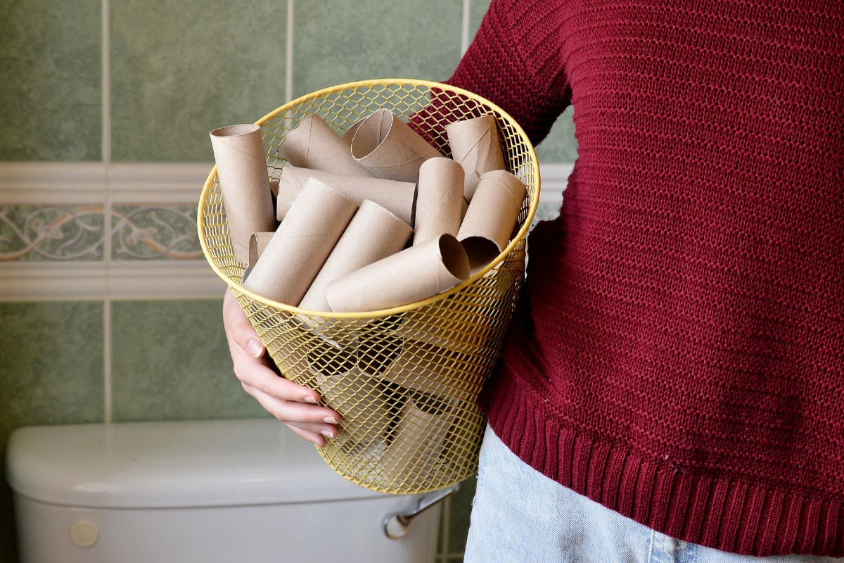 Wenn Sie ein Gärtner sind, bewahren Sie Ihre Toilettenpapierrollen auf. Hier ist der Grund