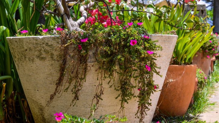 Pflanzen Sie das Portulakröschen in Ihrem Garten und beobachten Sie, wie es pünktlich um 10 Uhr erblüht