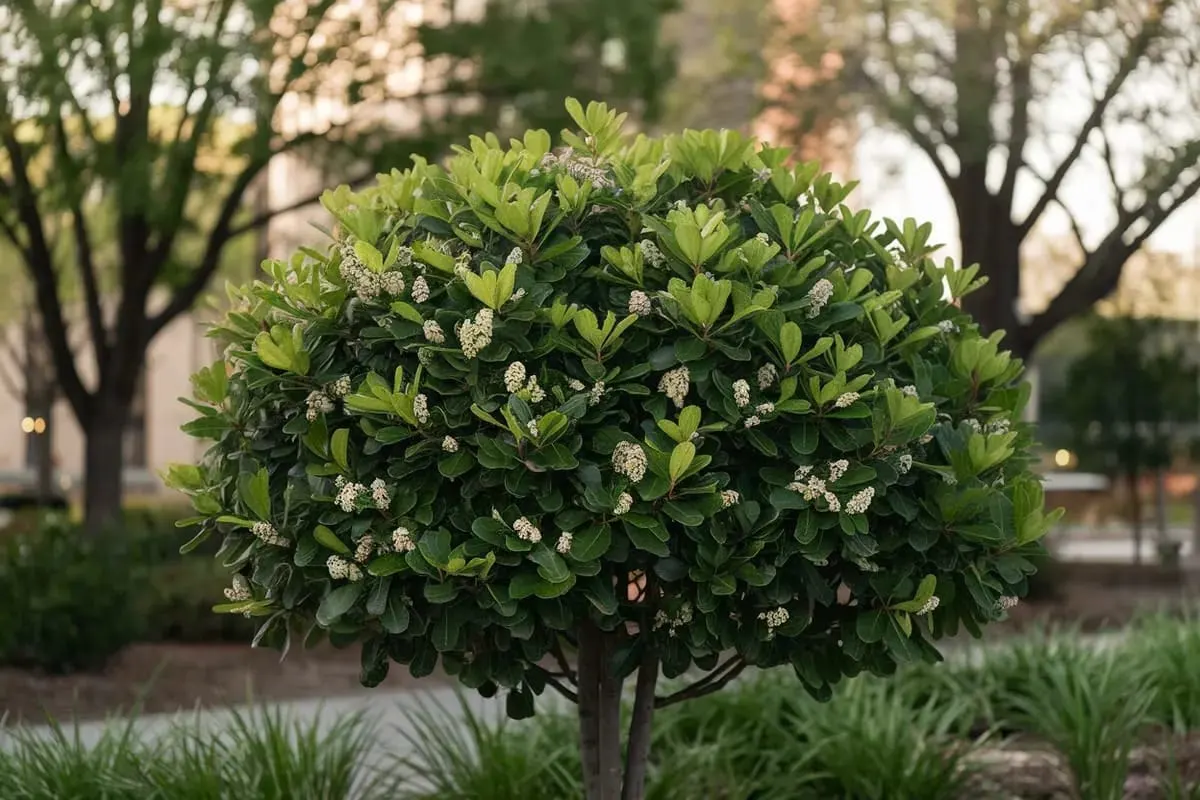 Lawrence Sheppard (Pittosporum tenuifolium ‘Golf Ball’)