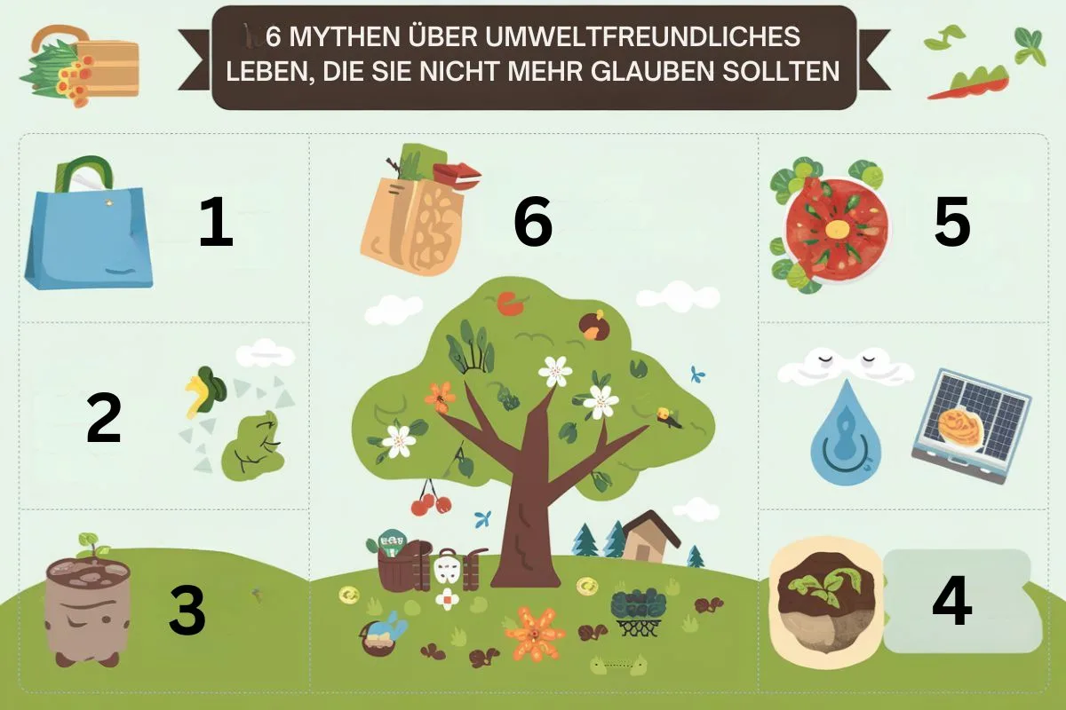 6 Mythen über umweltfreundliches Leben, die Sie nicht mehr glauben sollten