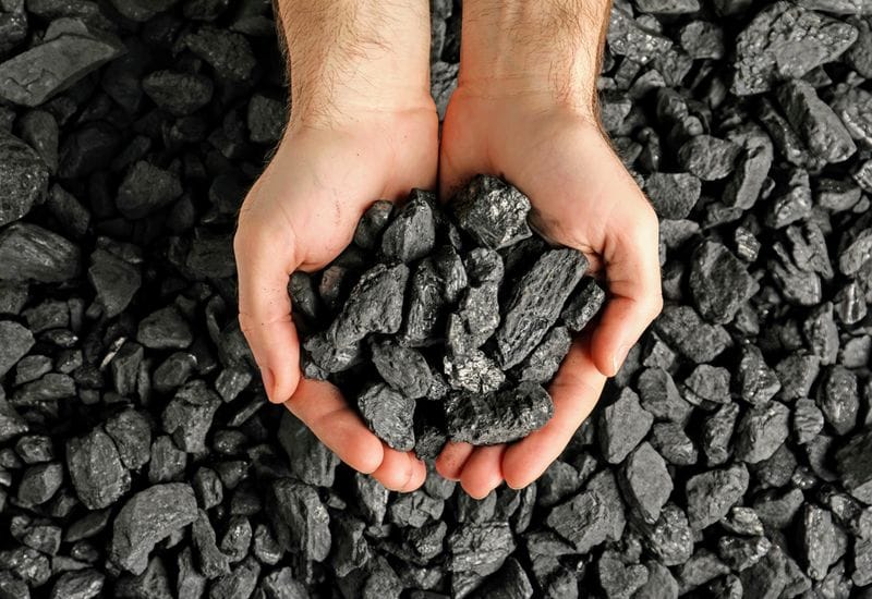 Coal or Charcoal Ash